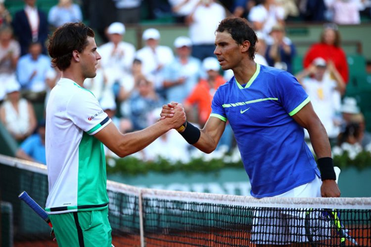 Dominic Thiem will be on the same side of the net as Rafael Nadal as part of the Laver Cup World Team in September