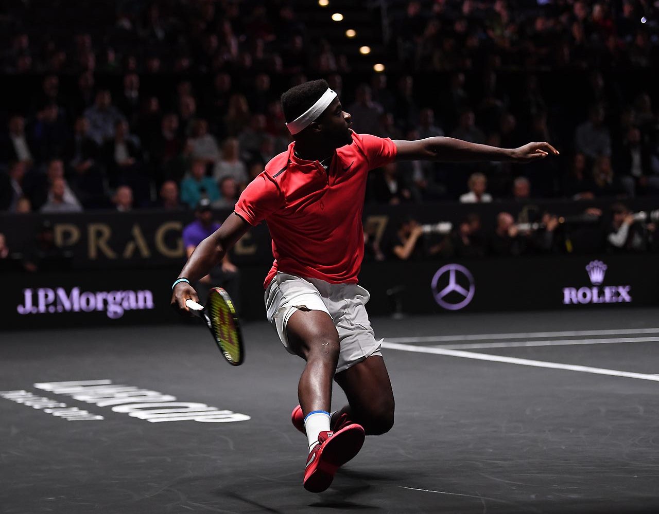 Frances Tiafoe opens day one action for Team World.