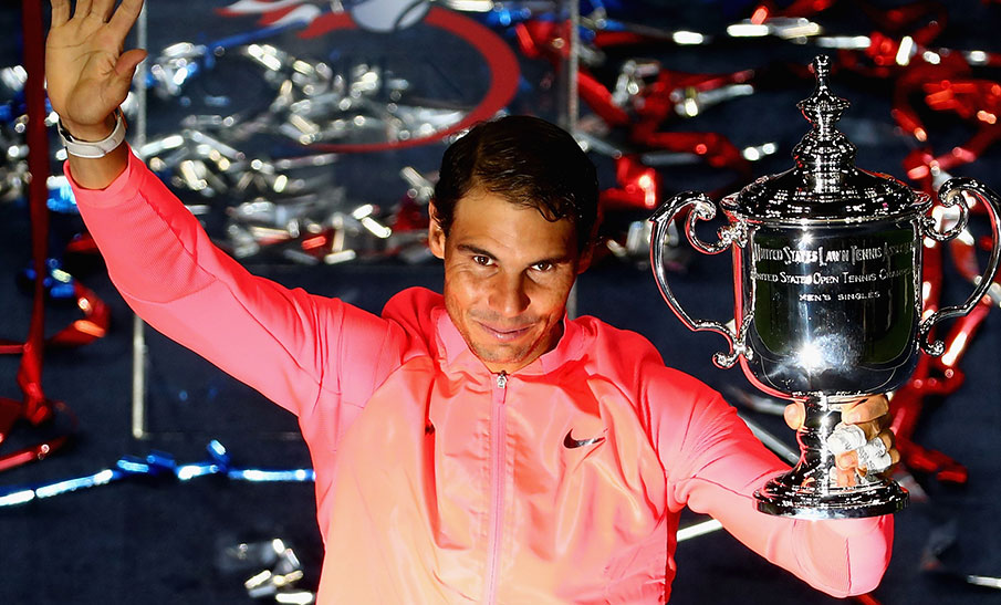 Rafael Nadal wins the US Open