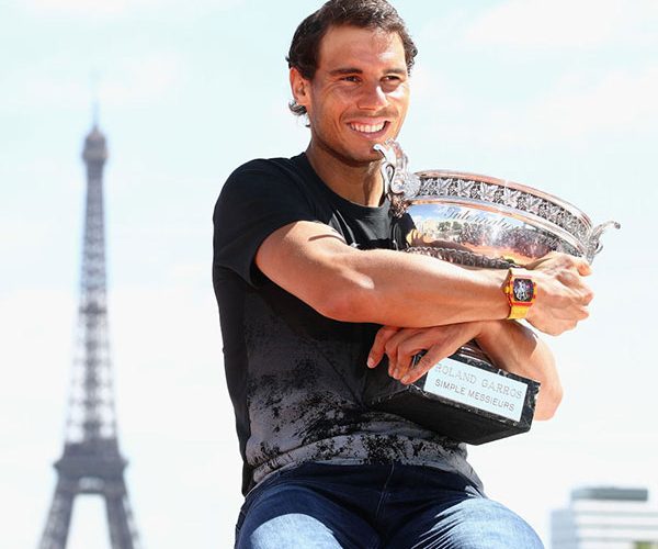 Rafael Nadal wins a tenth Roland Garros crown in Paris.