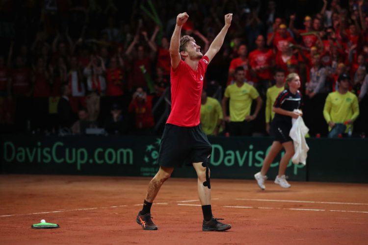  Since his Davis Cup debut in 2012, Goffin has built a 23-3 win-loss record in Davis Cup singles matches. 