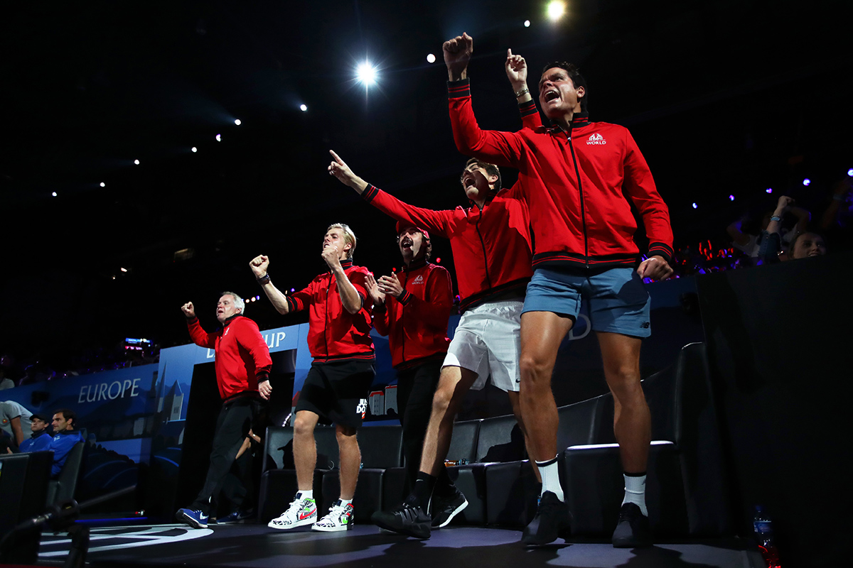 Inside Team World: Ready to paint the town red | News | Laver Cup