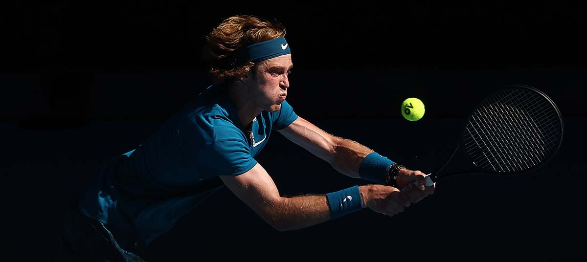 Team Europe's Andrey Rublev