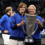 Andrey Rublev and Bjorn Borg