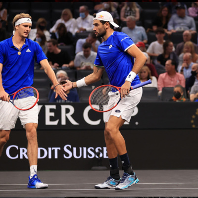 Alexander Zverev and Matteo Berrettini