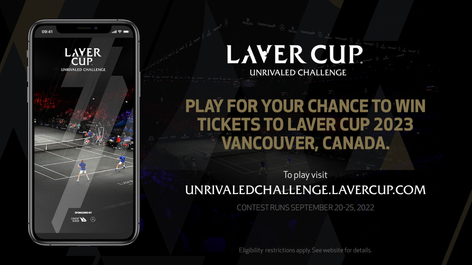 Laver Cup Unrivaled Challenge gives fans a shot at winning Vancouver