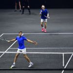 Hubi and Rubl represent in doubles for Team Europe on Day 3. Photo: Ben Solomon