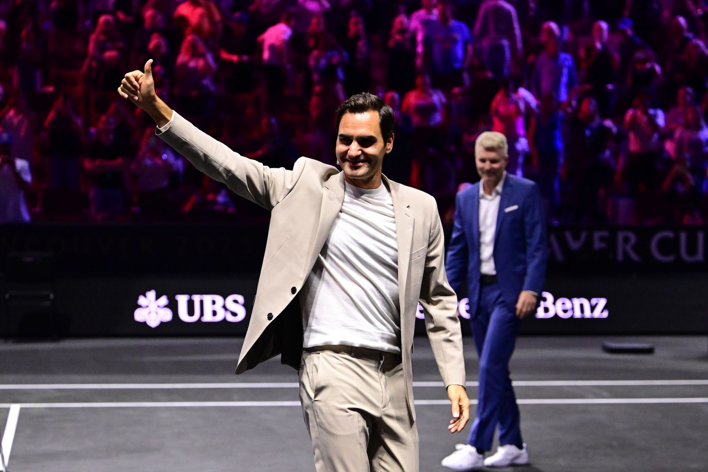 Roger Federer blikt een jaar later terug