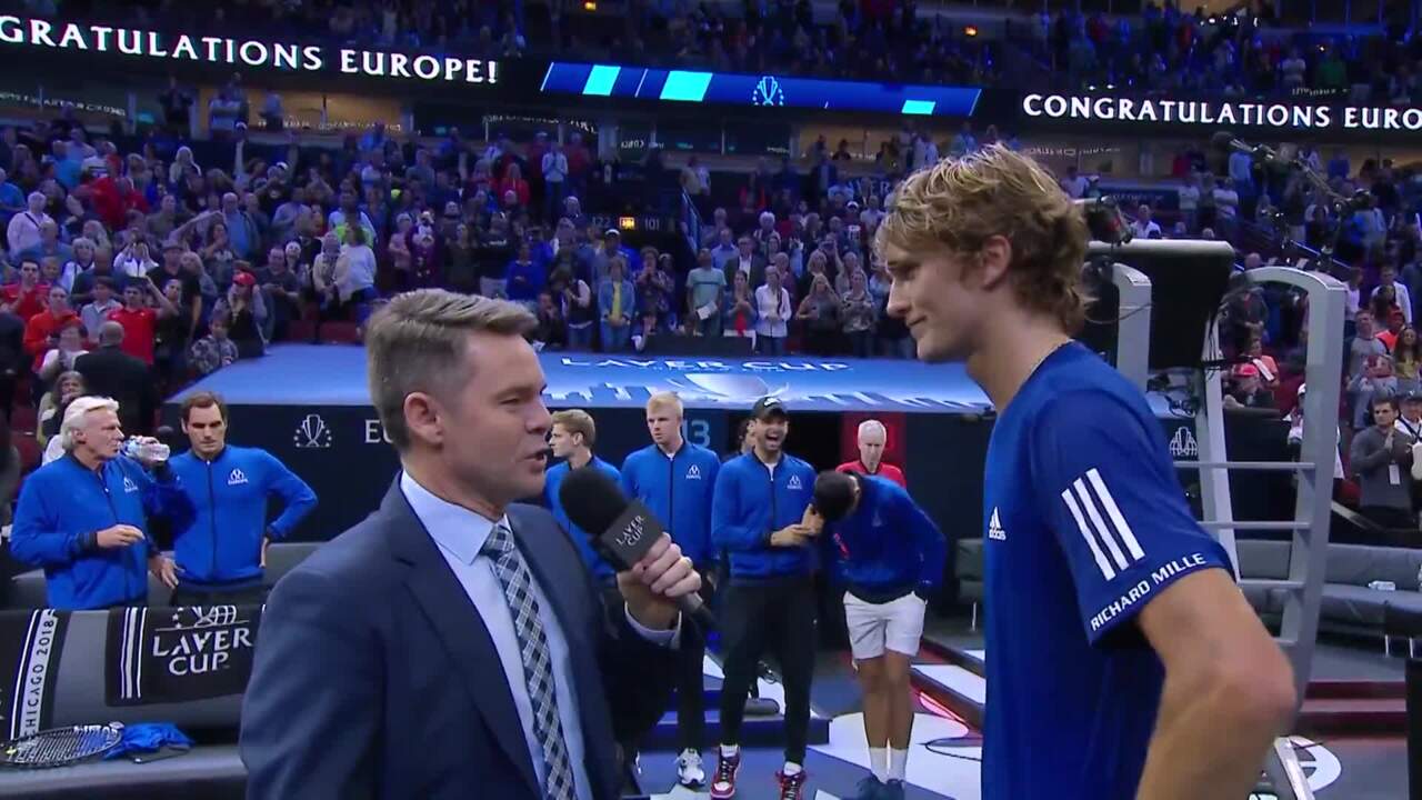 2018 | On Court Interview – Zverev (Match 11)