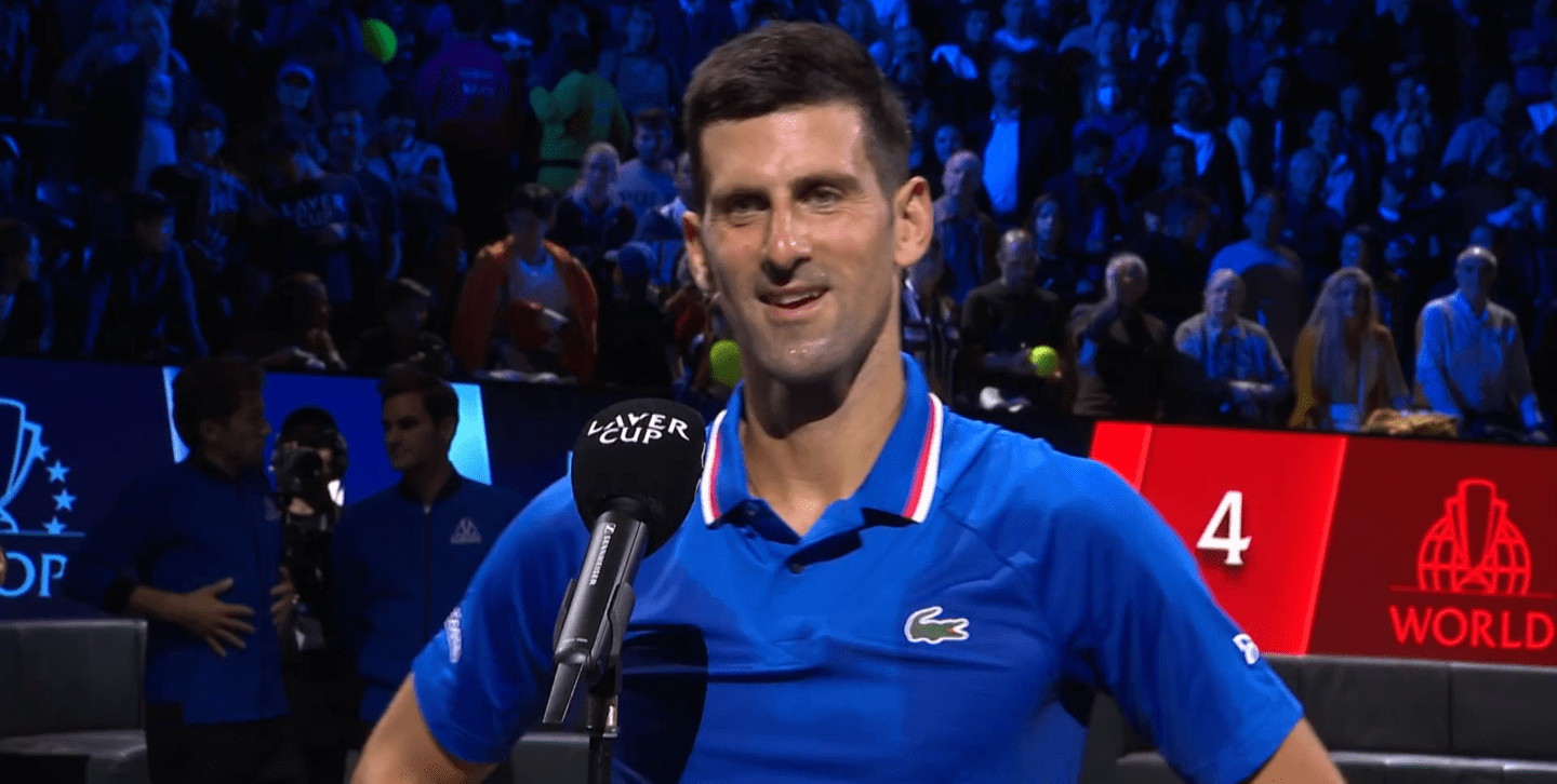 2022 | On Court Interview – Djokovic (Match 7)