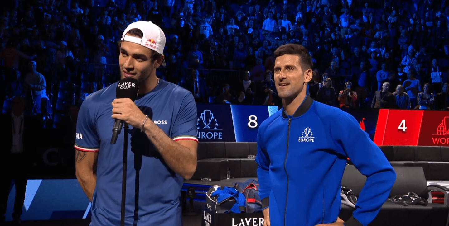 2022 | On Court Interview – Djokovic:Berrettini (Match 8)