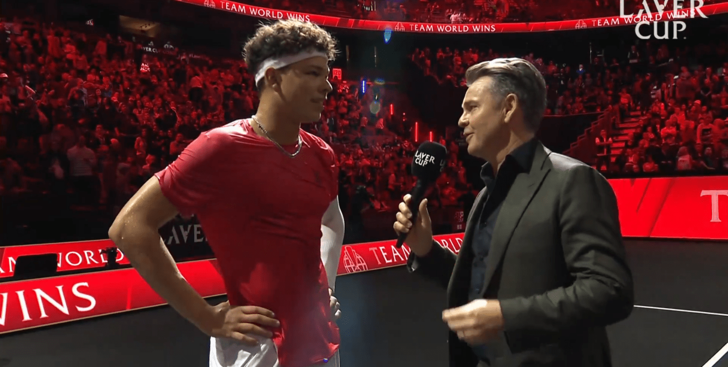 2023 | On Court Interview – Shelton (Match 1)