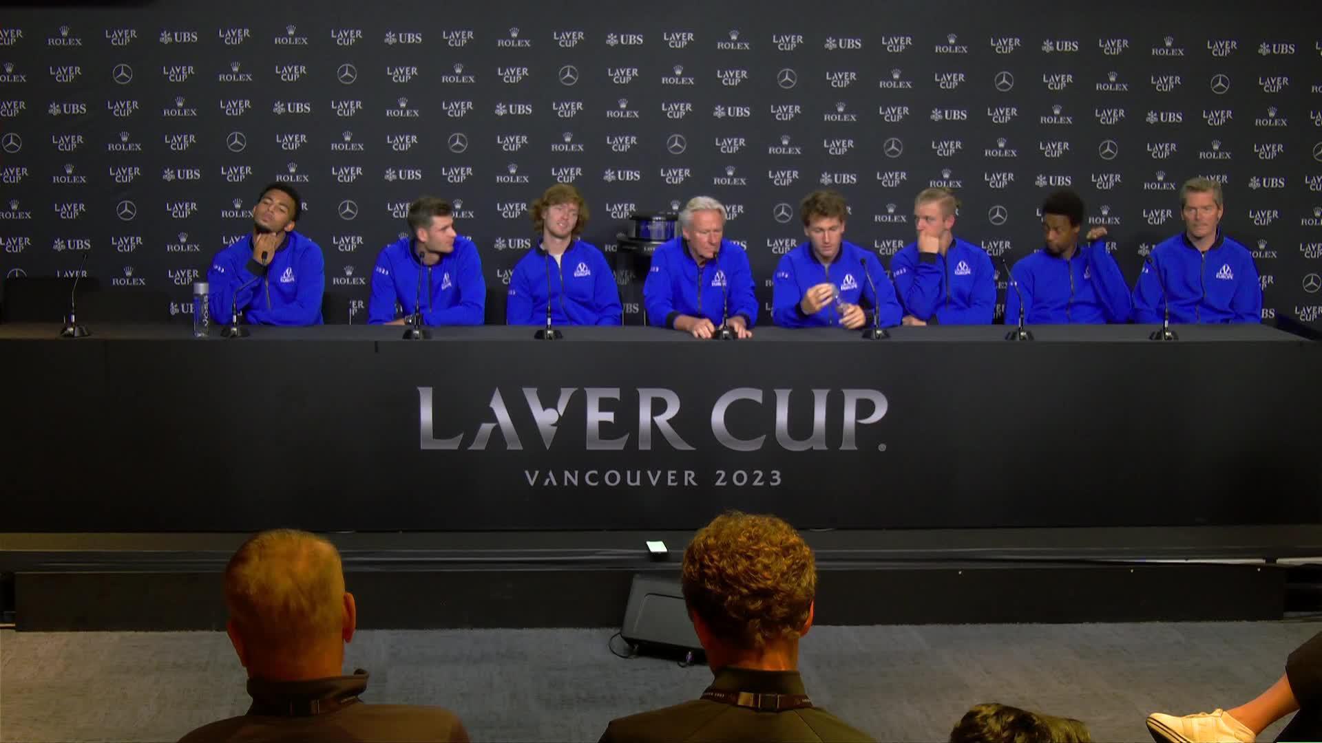 2023 Team Europe Final Press Conference Laver Cup