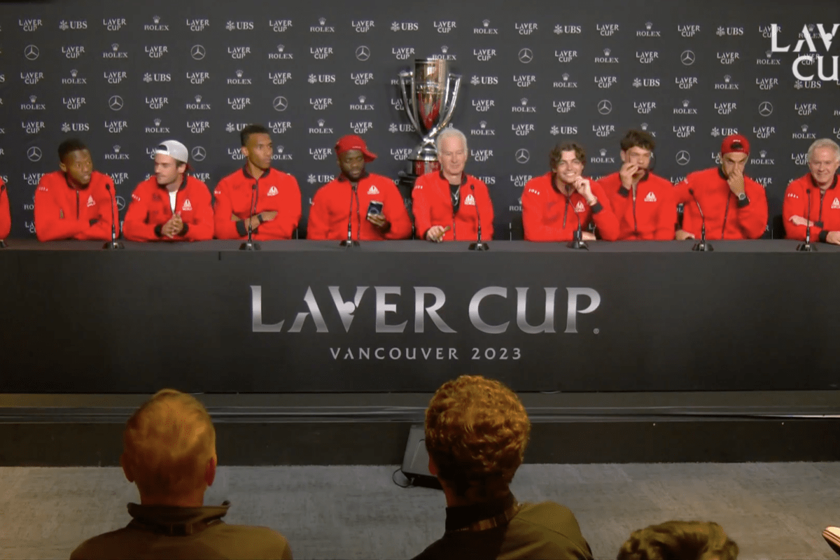 2023 Team World Final Press Conference Videos Laver Cup