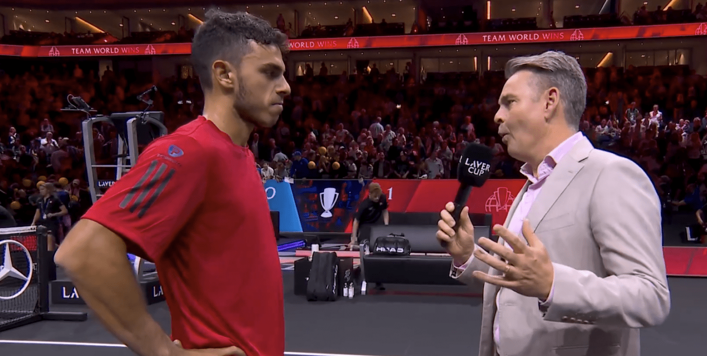 2024 Match 1 On Court Interview