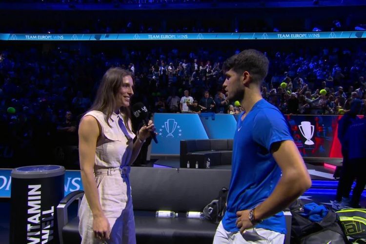 2024 Match 12 On-Court Interview Alcaraz