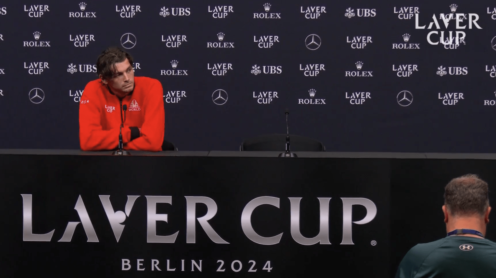 2024 Press Conference Fritz (Match 7) Videos Laver Cup