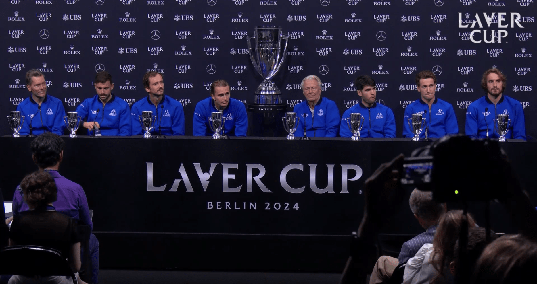 2024 Team Europe Press Conference Videos Laver Cup