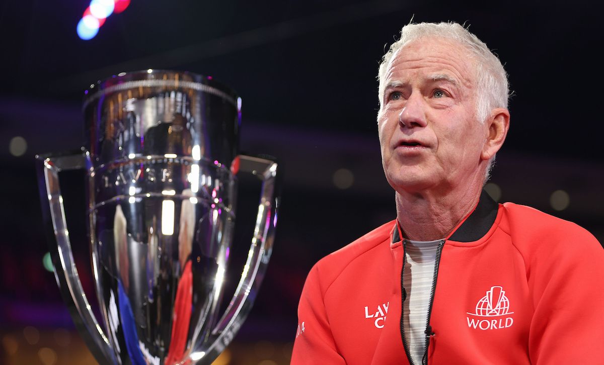 Team World Captain John McEnroe