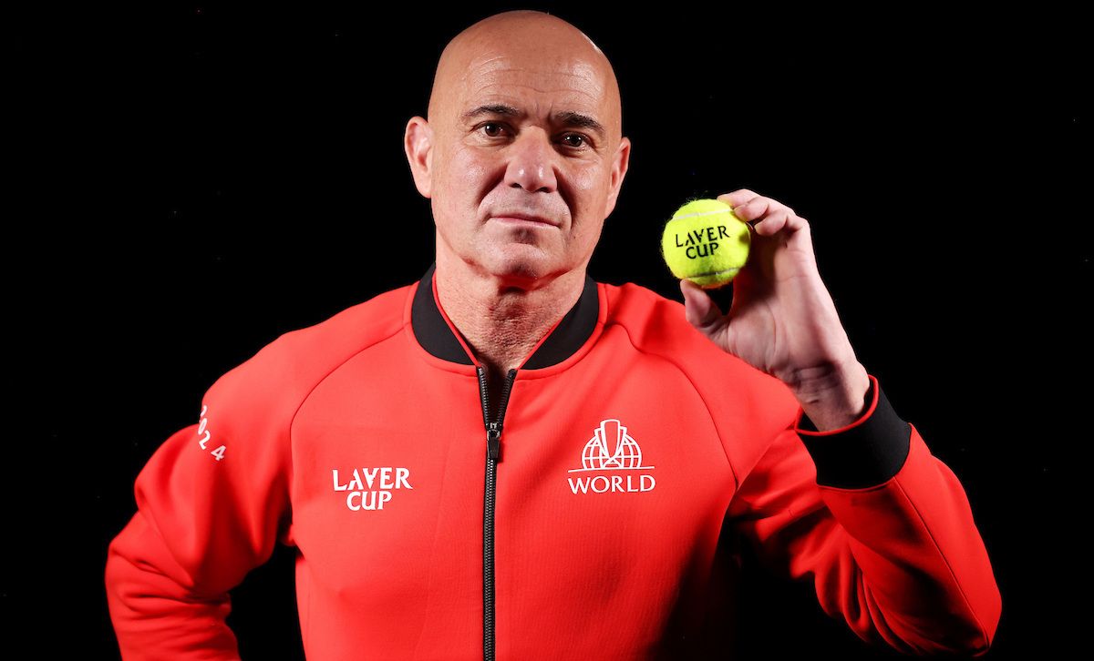 Andre Agassi looks to put his own spin on Team World captaincy Laver Cup