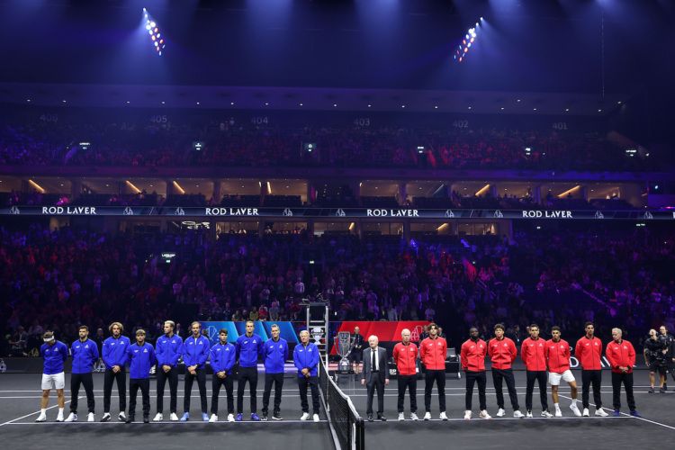 Teams line up at the Opening Ceremony. Photo by Maja Hitij/Getty Images