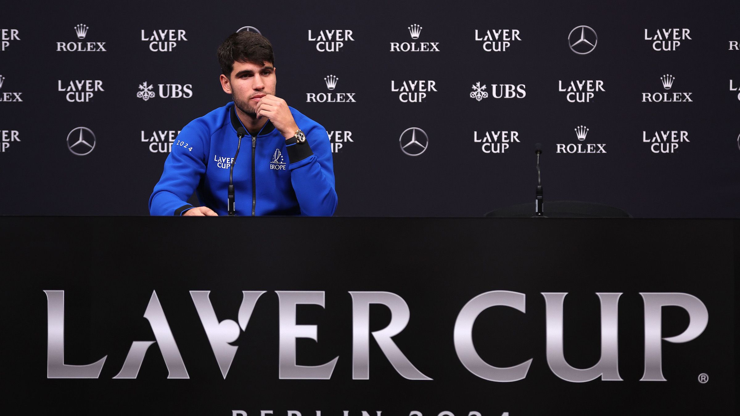 2024 Press Conference Alcaraz (Match 6) Videos Laver Cup