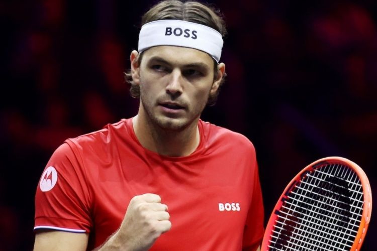 Team World's highest-ranked player Taylor Fritz has helped his team win two Laver Cup trophies. 