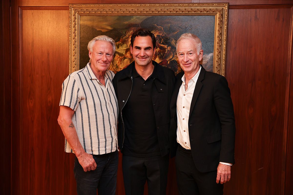 Laver Cup founder Roger Federer extended an open invitation to outgoing captains Borg and McEnroe.