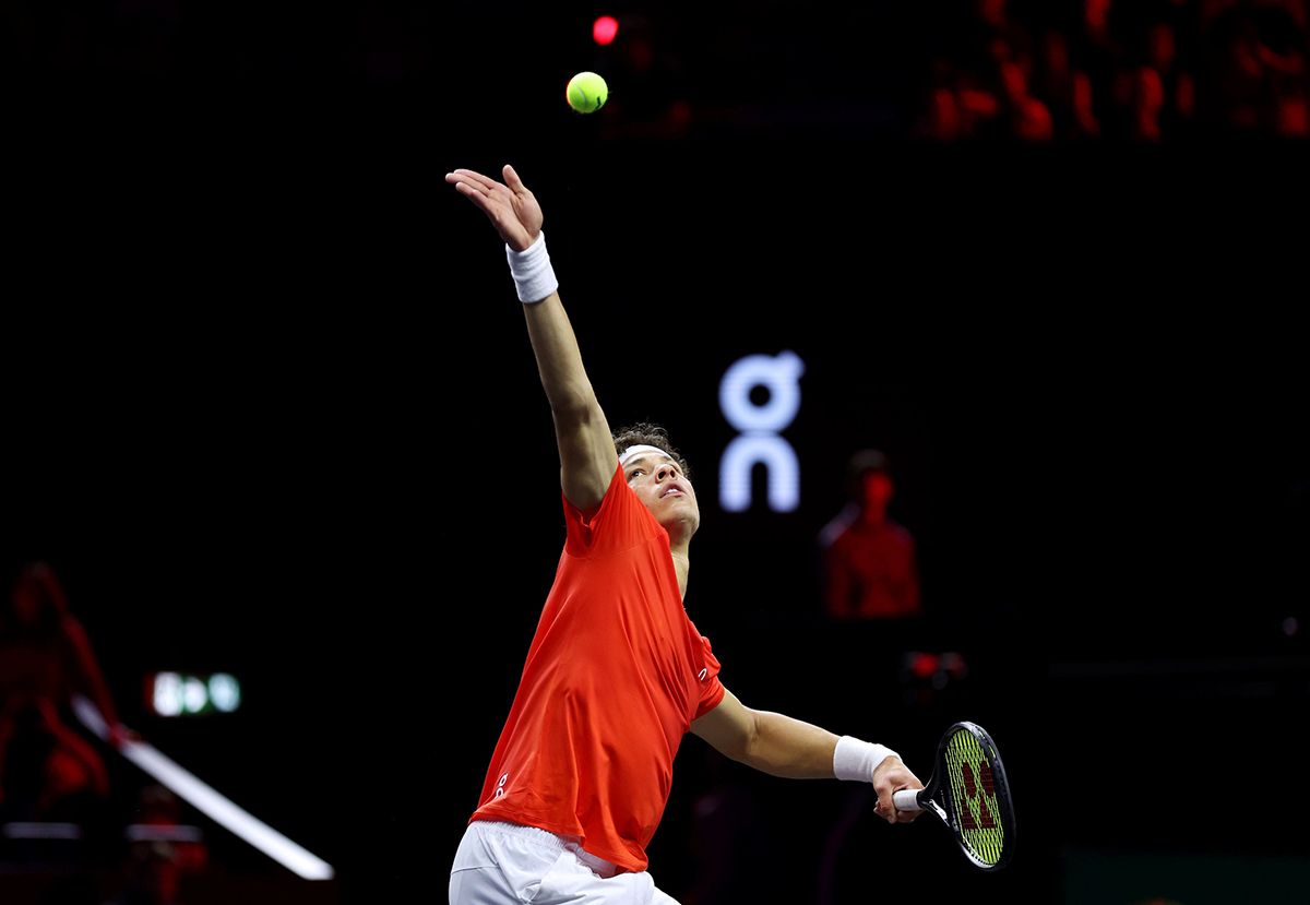 Team World’s Ben Shelton competed in three doubles matches in Berlin and two singles, dropping only one match (to Alcaraz).