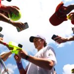 Team World's Joao Fonseca draws more crowds. Credit: WickPhoto