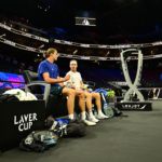Familiar teammates Alexander Zverev and Casper Ruud. Photo: Ben Solomon/Laver Cup