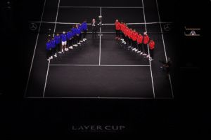 Players align at Laver Cup 2025.
