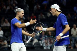 Dynamic duo Alcaraz and Mensik.