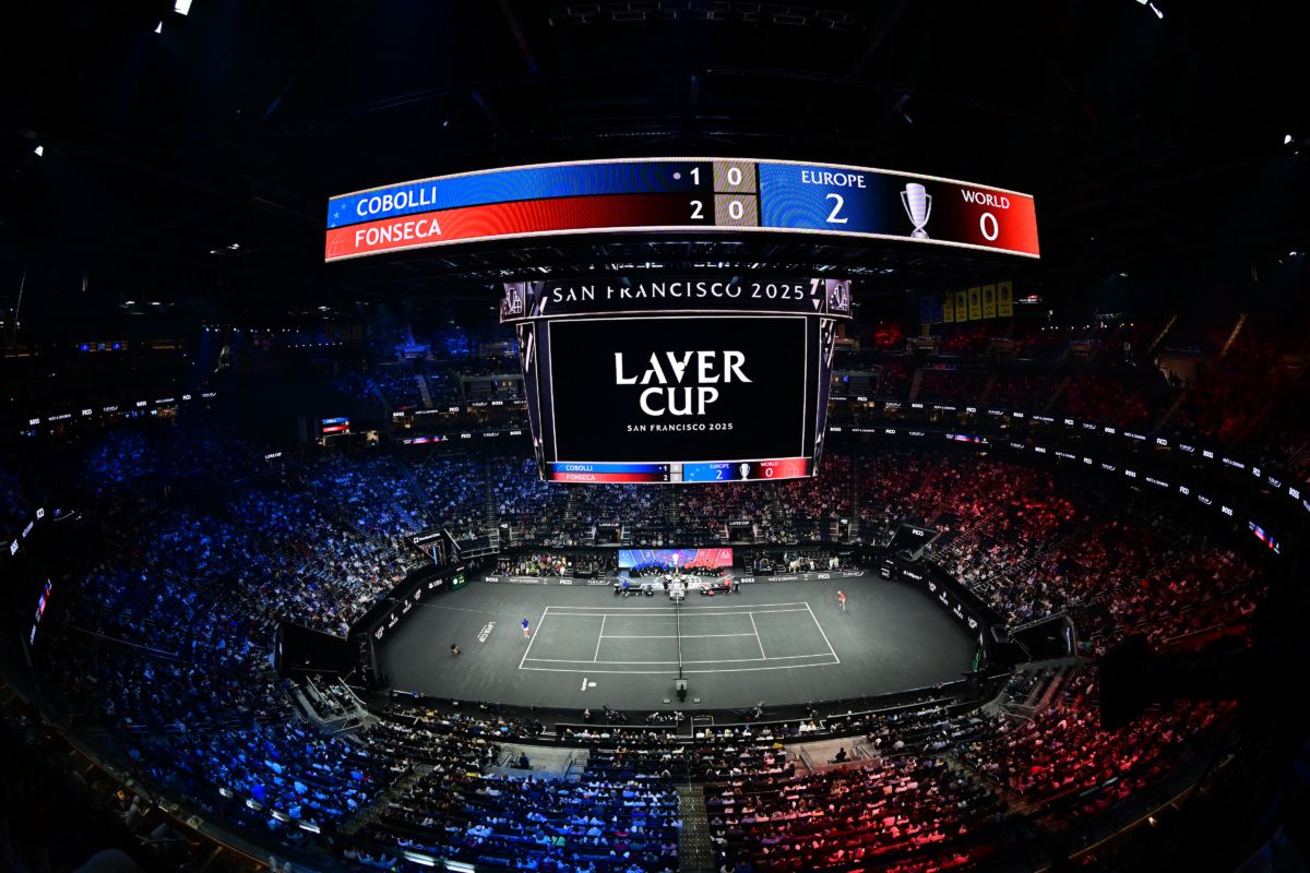 A general view of the arena on Day 1 of Laver Cup 2025.