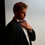 Alex Michelsen takes a moment at the Opening Night Gala.