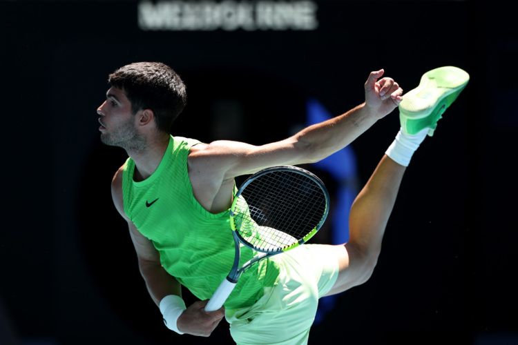 Carlos Alcaraz lines up a fourth round clash with Tommy Paul. 