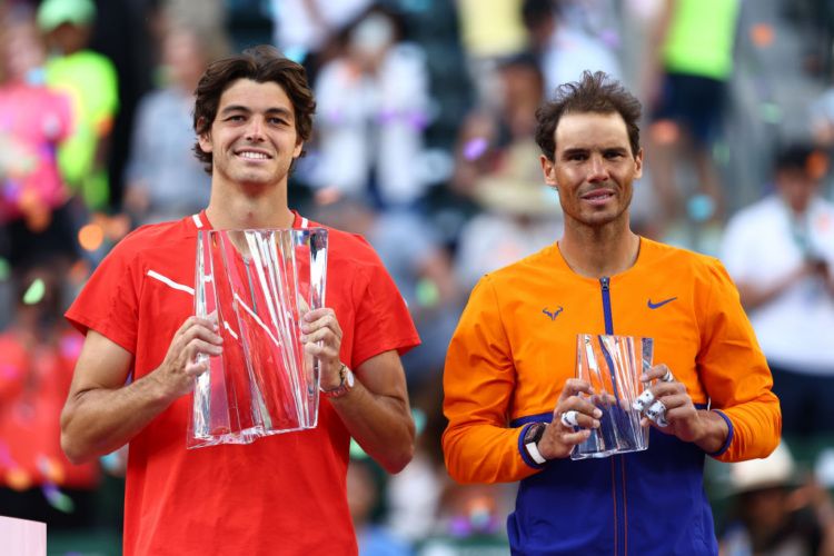 In 2022, Team World's Taylor Fritz became the first American man to win the title at Indian Wells since Andre Agassi's victory in 2001. Fritz upset Rafael Nadal for his maiden ATP Masters 1000 crown. 