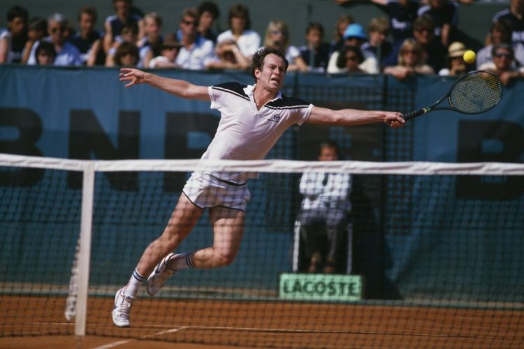 John McEnroe took the first two sets off Ivan Lendl in their Roland Garros title match of 1984, won by the Czech in five sets.