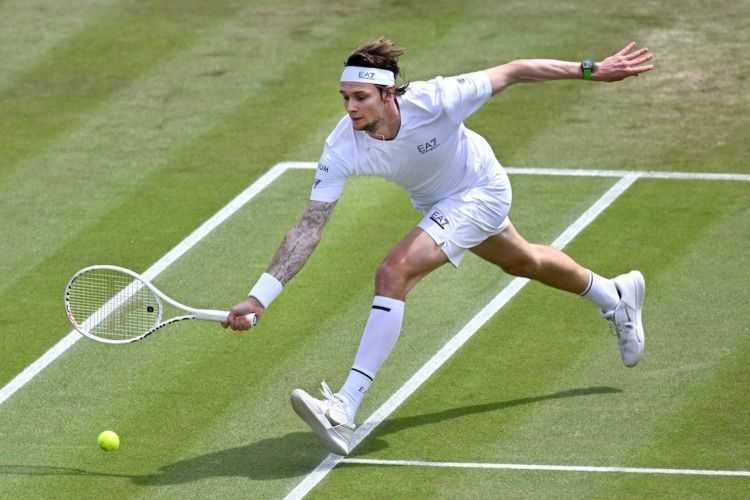 Team World's Alexander Bublik is a proven performer on grass.