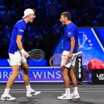 Mensik and Cobolli share their delight at winning the doubles on Sunday.