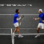 Winning duo Alcaraz and Mensik take the doubles on Friday night.