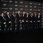 Team Europe line up at the Opening Night Gala
