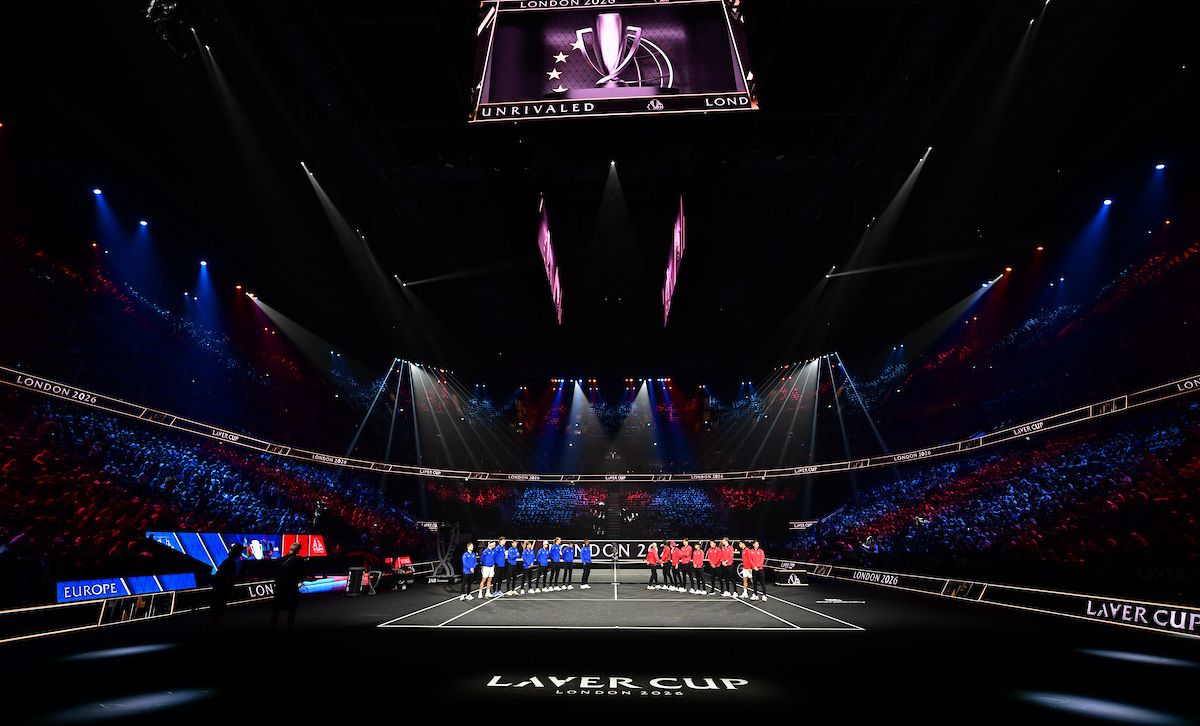The Opening Ceremony: Laver Cup London 2026.