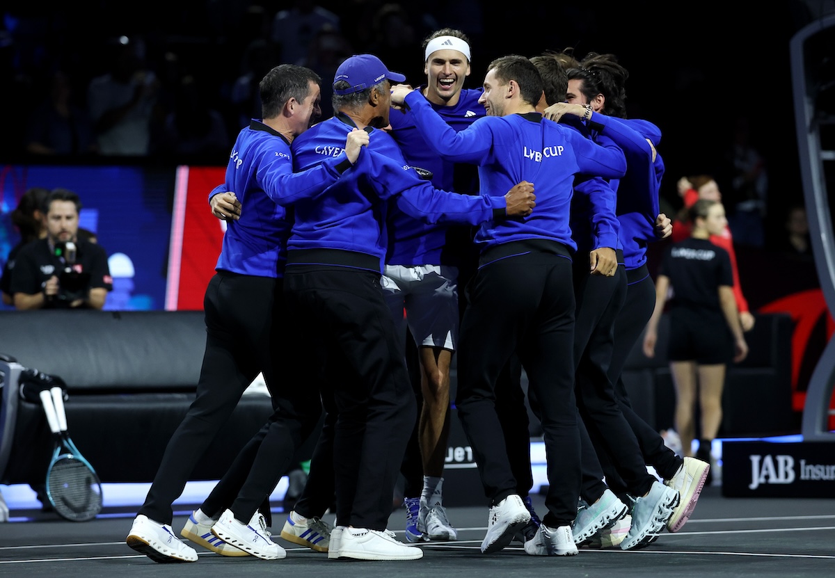 Photo: lavercup.com Alexander Zverev Seals Laver Cup Victory for Team Europe